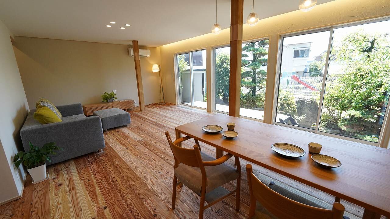 高性能リノベーションだからこそ実現できる床下エアコンを採用した先進的リノベ!